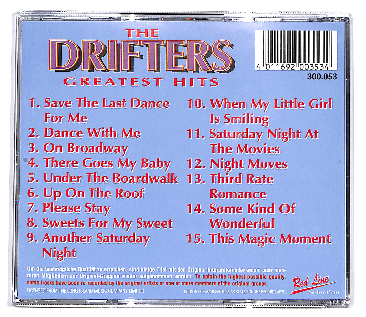 EBOND The Drifters - Greatest Hits CD CD099139