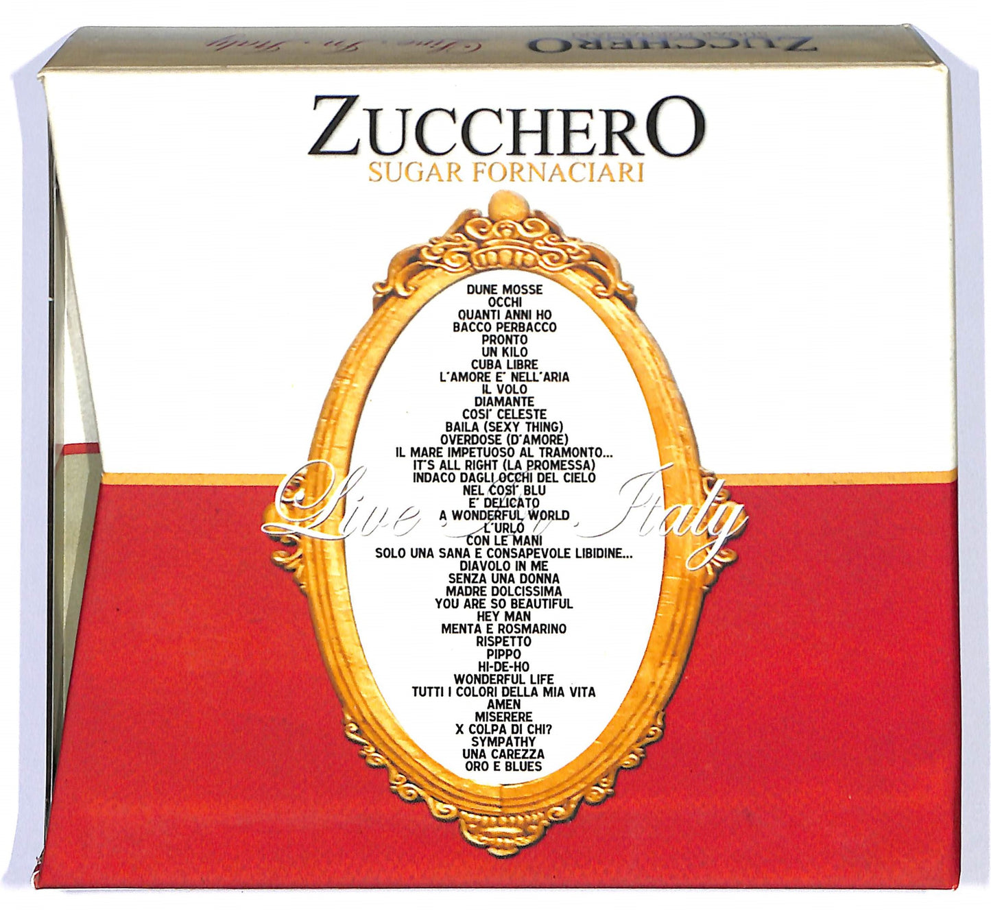 EBOND Zucchero - Live In Italy EDITORIALE CD CD099141