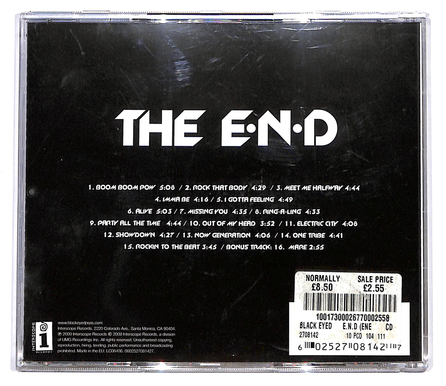 EBOND The Black Eyed Peas - The E.N.D CD CD099204