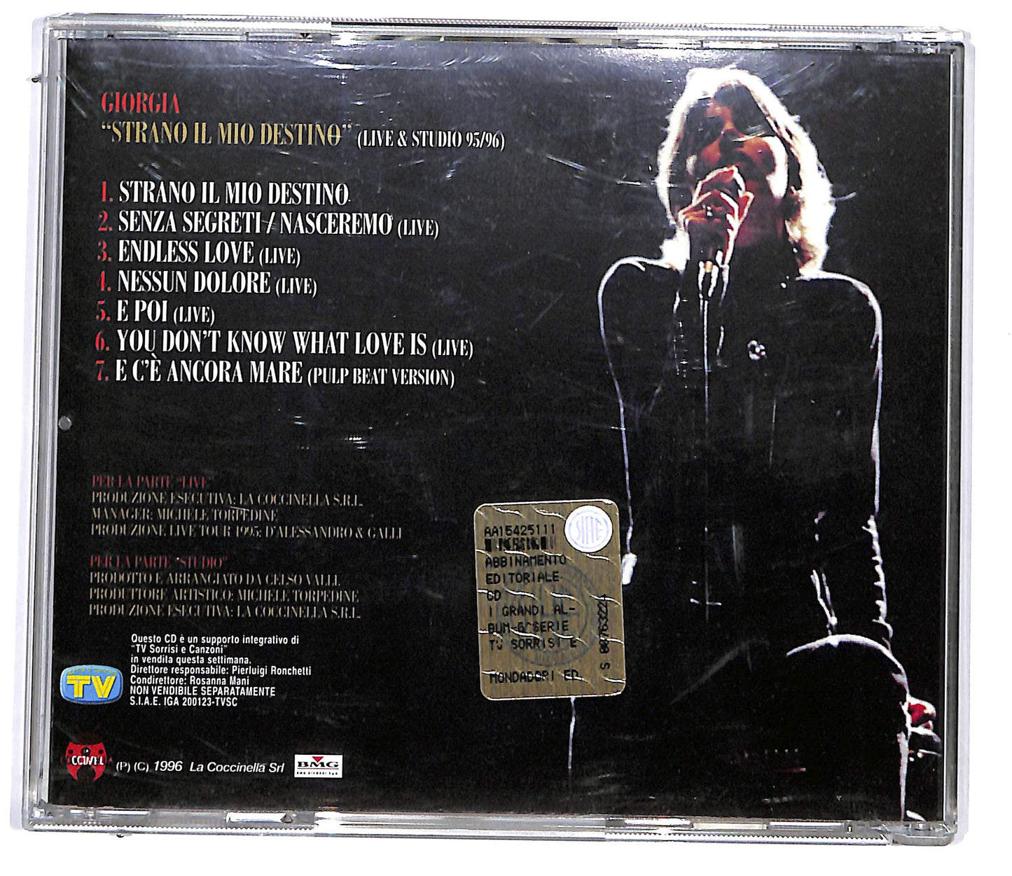 EBOND Giorgia - Strano Il Mio Destino EDITORIALE CD CD099218