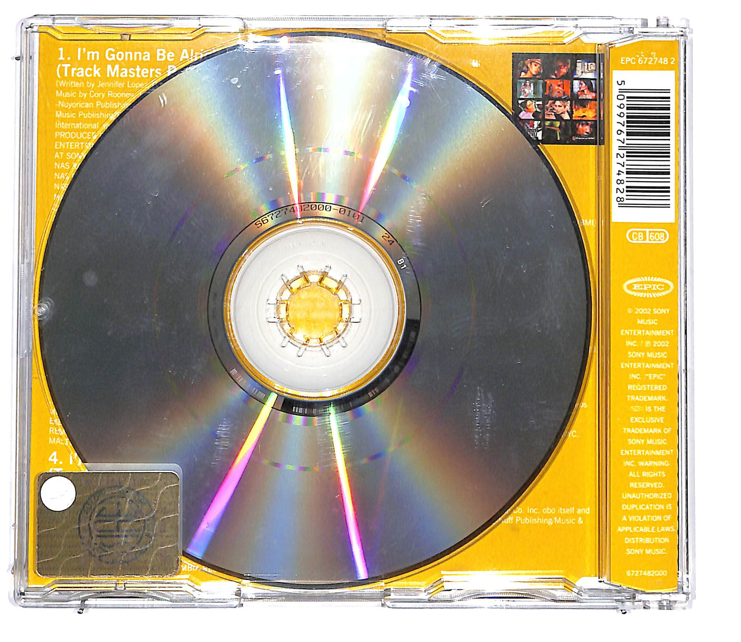 EBOND J.Lo - I'm Gonna Be Alright CD CD099222