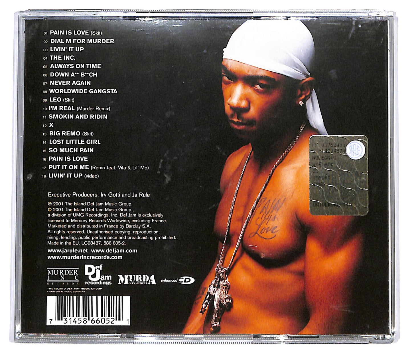 EBOND Ja Rule - Pain Is Love CD CD099234
