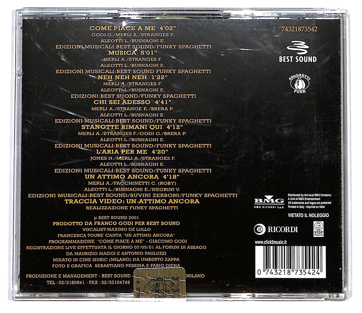 EBOND Gemelli Diversi - Come Piace A Me CD CD099240