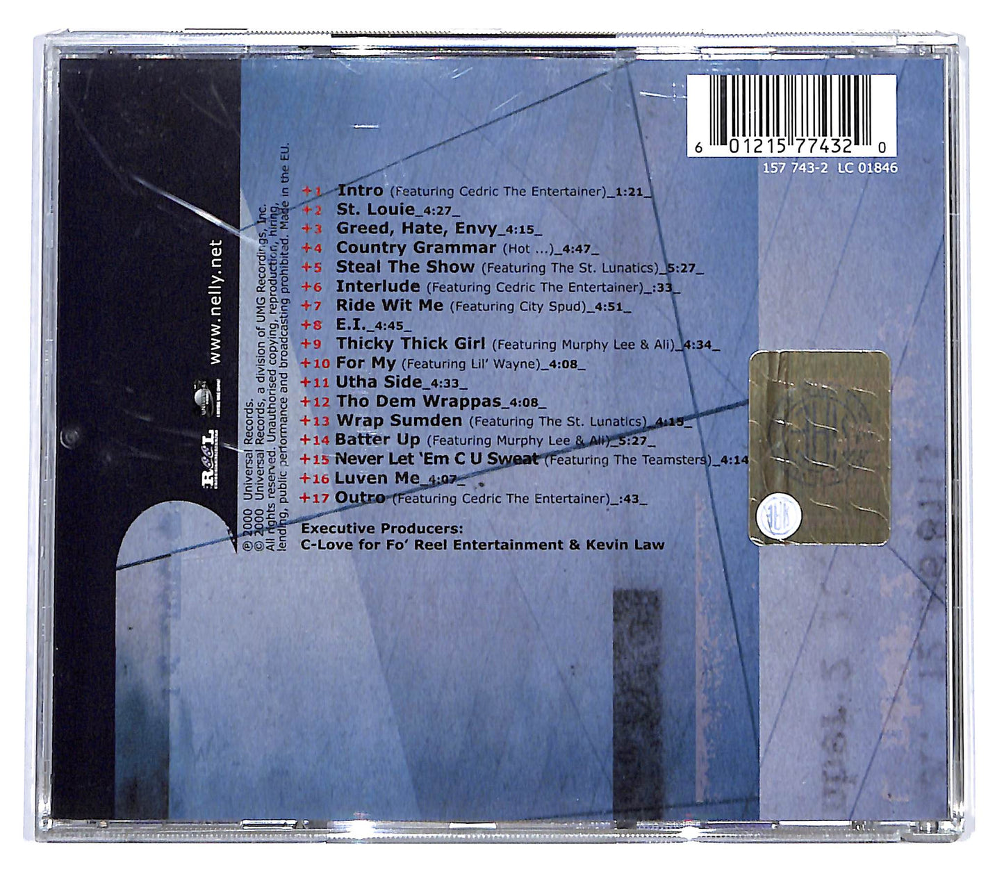 EBOND Nelly - Country Grammar CD CD099276
