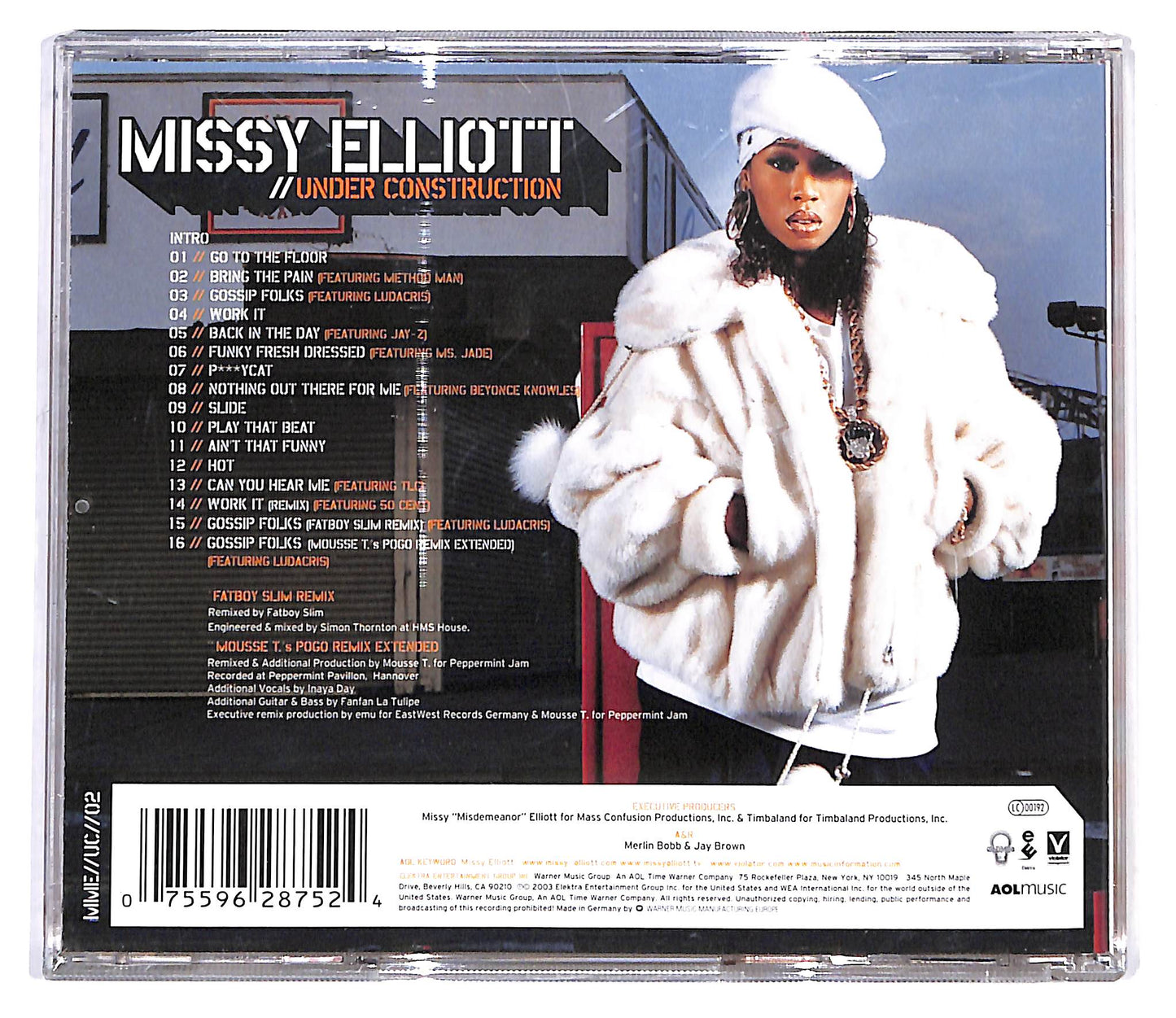 EBOND Missy Elliott - Under Construction CD CD099436