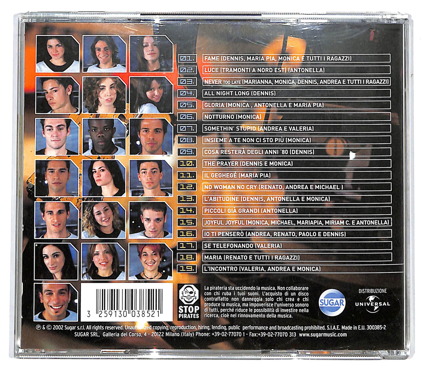 EBOND Various - Saranno Famosi CD CD099464