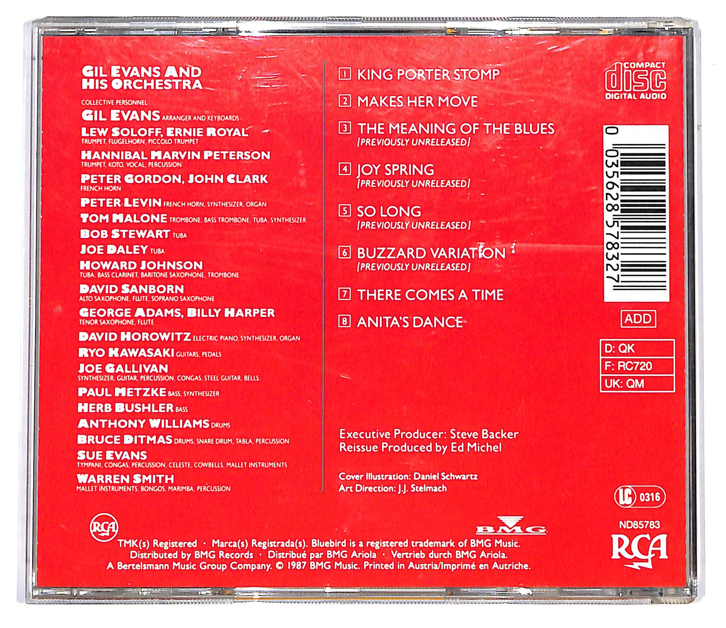 EBOND Gil Evans - There Comes A Time CD CD099544