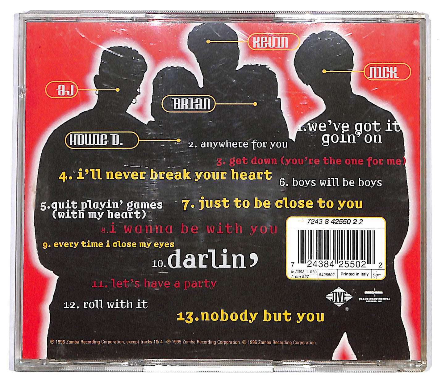 EBOND Backstreet Boys - Backstreet Boys CD CD099557