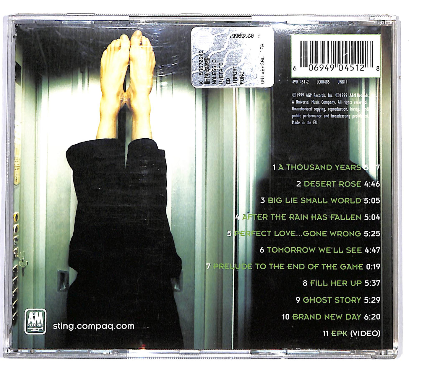 EBOND Sting - Brand New Day CD CD099715