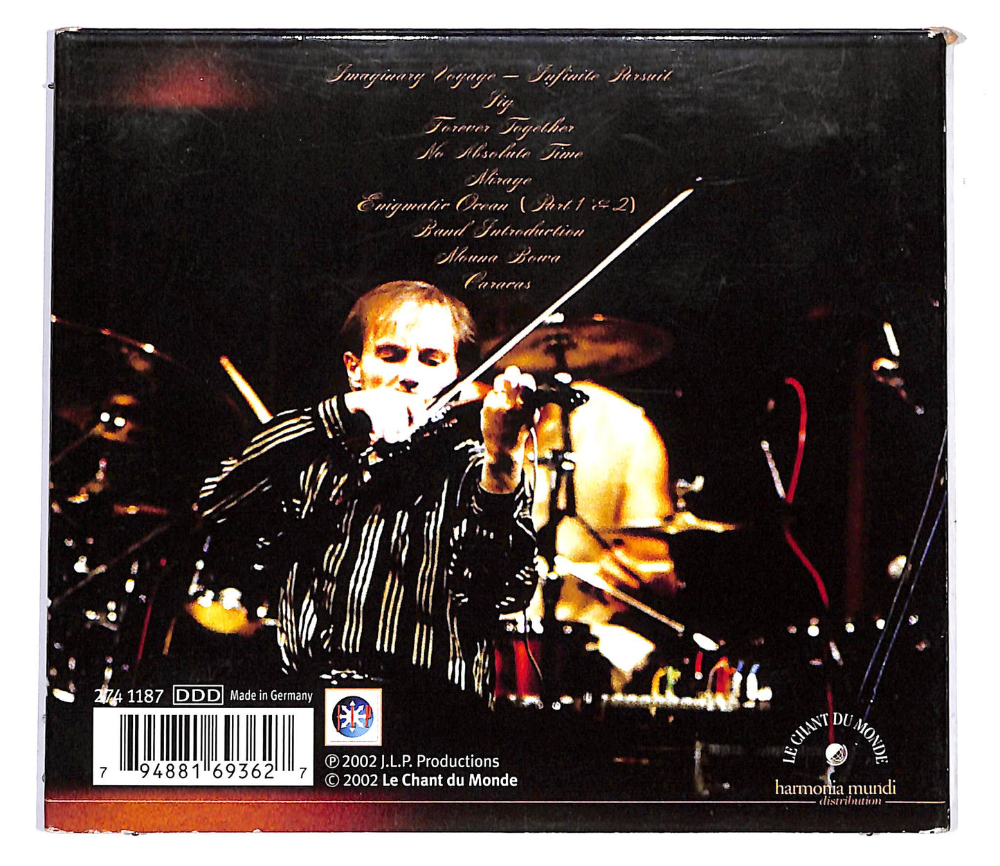 EBOND Jean-Luc Ponty - Live At Semper Opera CD CD099719