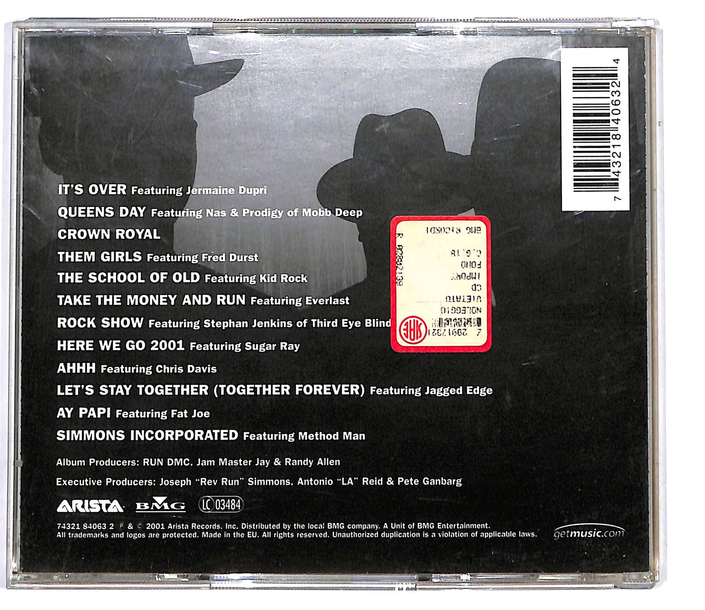 EBOND Run DMC - Crown Royal CD CD099741