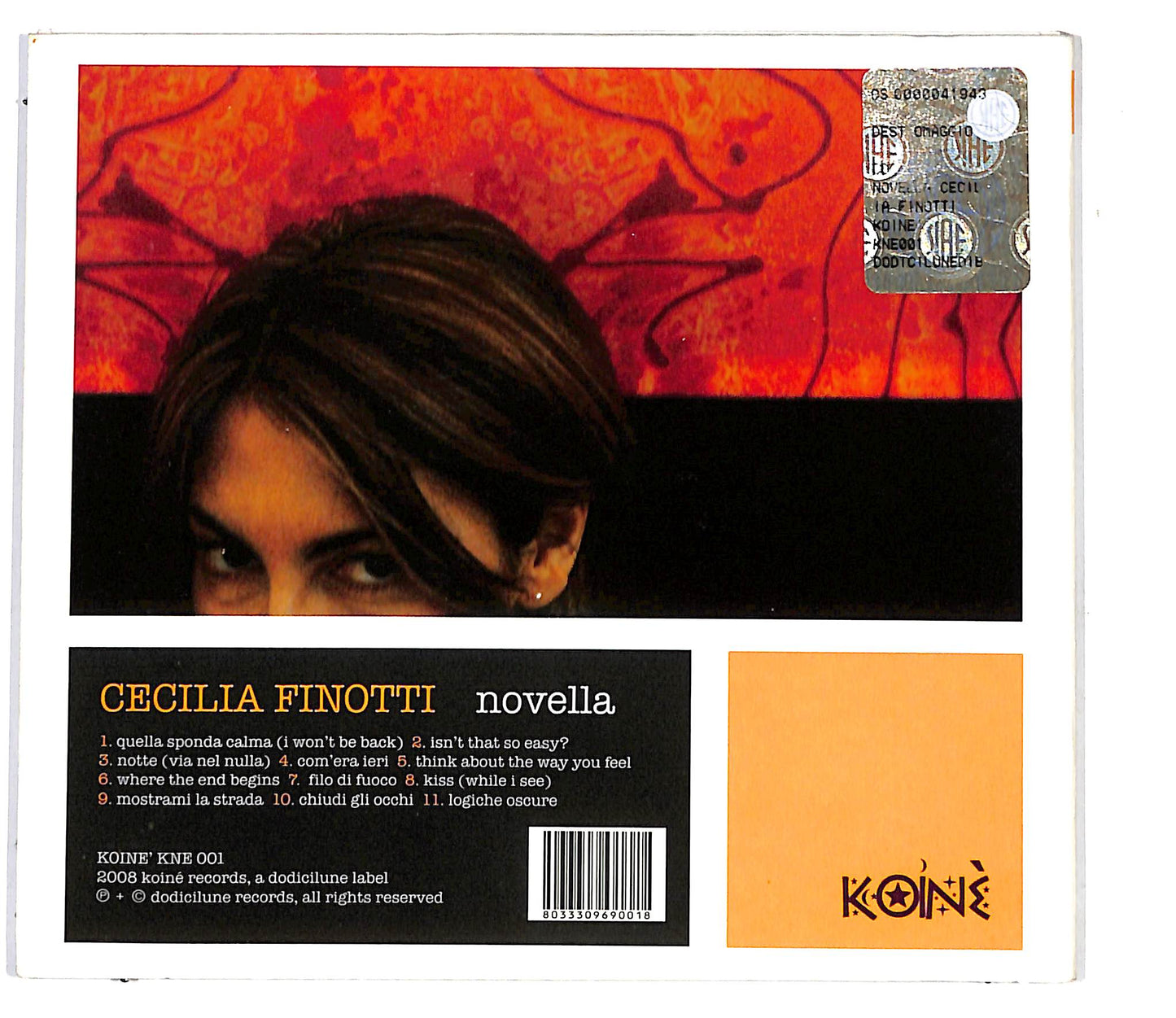 EBOND Cecilia Finotti - Novella CD CD099913