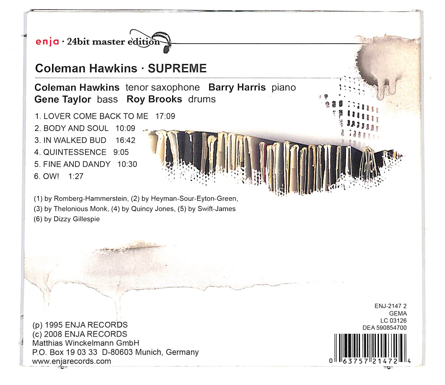 EBOND Coleman Hawkins - Supreme CD CD099917