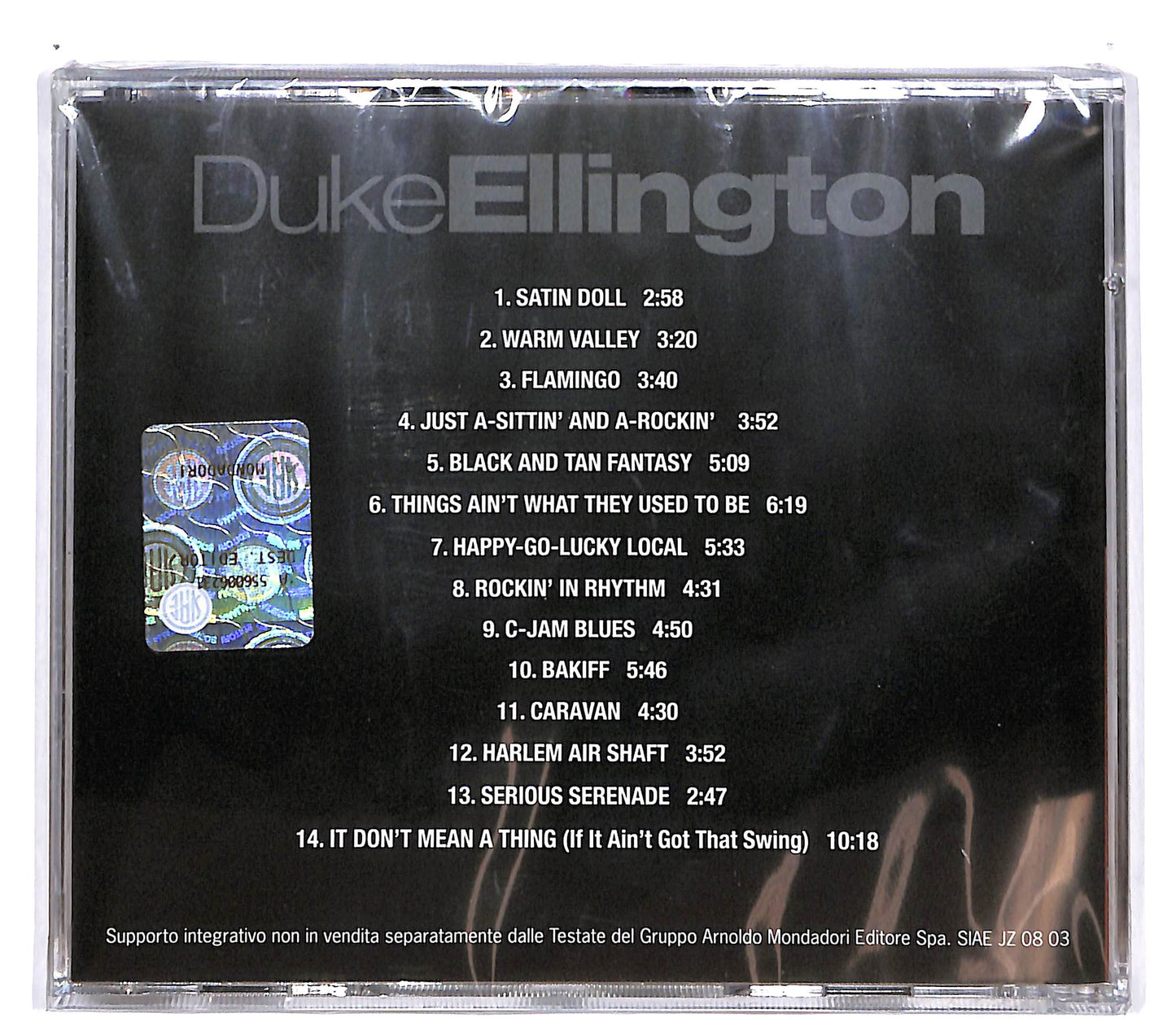 EBOND Duke Ellington - the very best - icone del jazz EDITORIALE CD CD100405