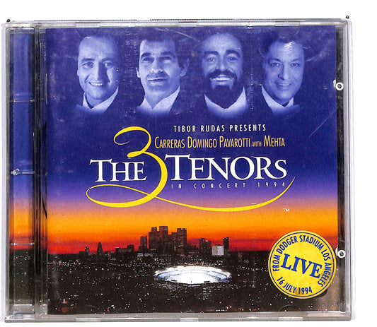 EBOND The 3 Tenors In Concert 1994 Carreras Domingo Pavarotti Mehta CD CD100417