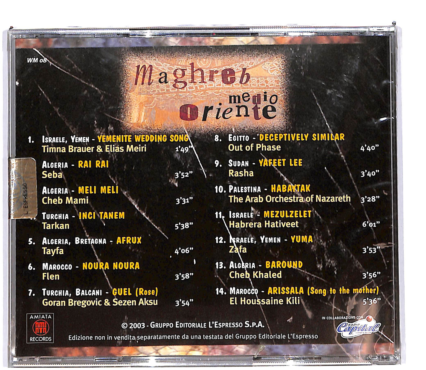 EBOND Various - Maghreb - Medio Oriente - World Music EDITORIALE CD CD100423