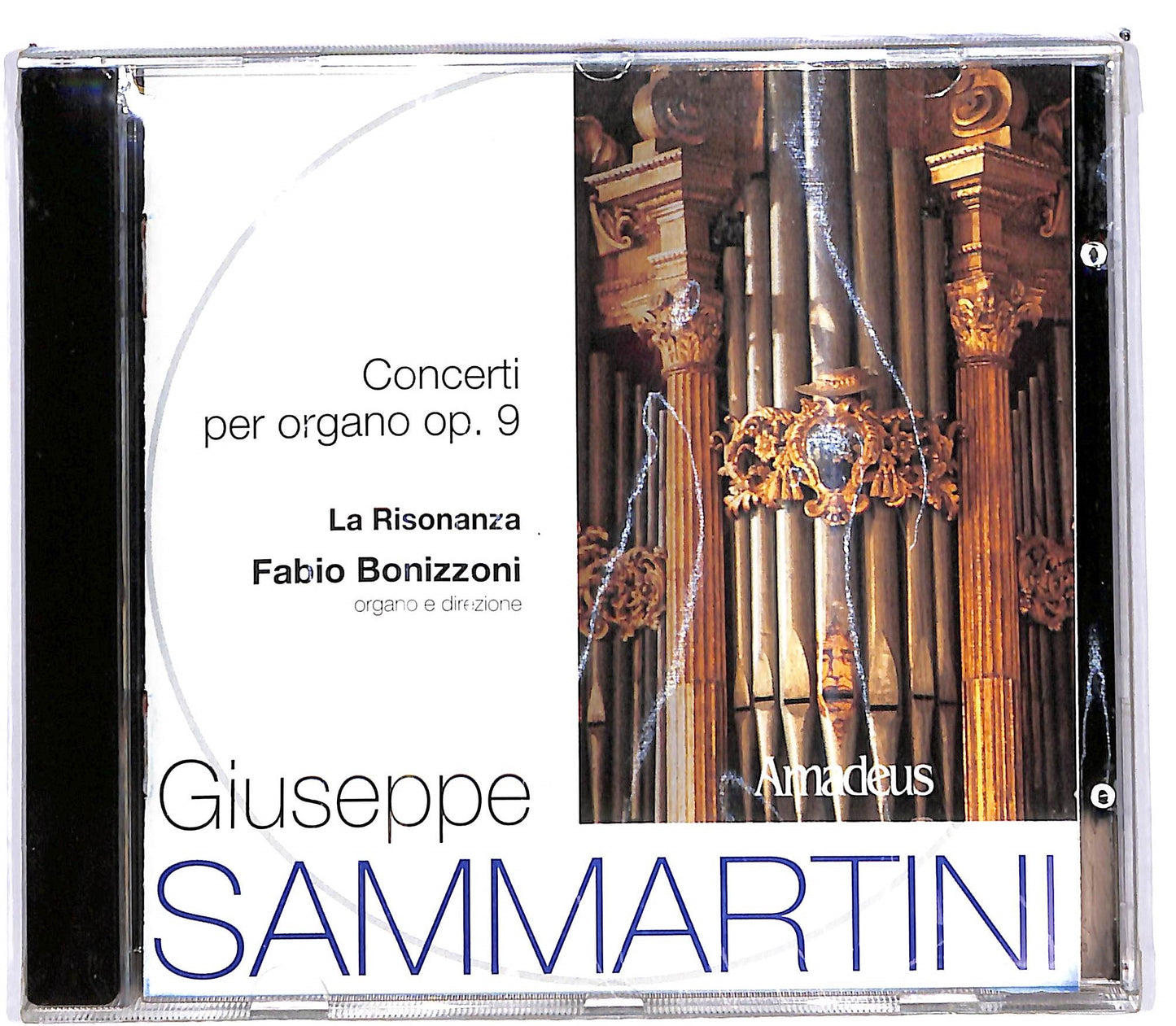 EBOND Amadeus: Giuseppe Sammartini - Concerti Per Organo Op. 9 CD CD100431