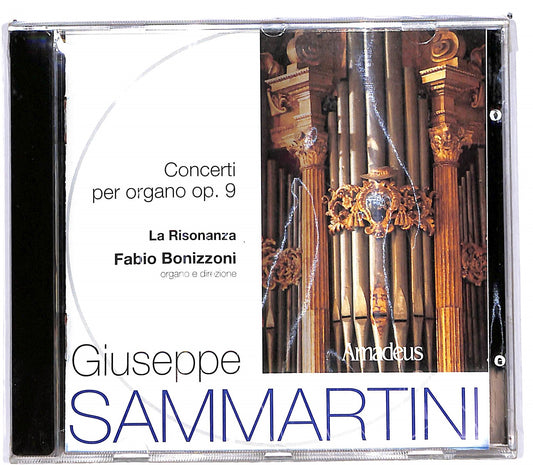 EBOND Amadeus: Giuseppe Sammartini - Concerti Per Organo Op. 9 CD CD100431