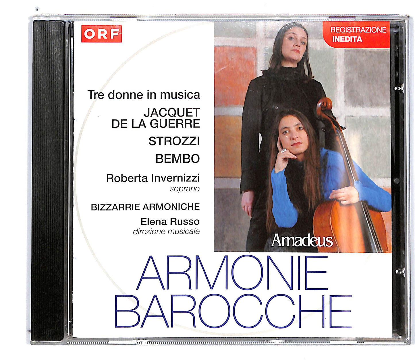 EBOND Jacquet De La Guerre Strozzi - Tre Donne In Musica EDITORIALE CD CD101025