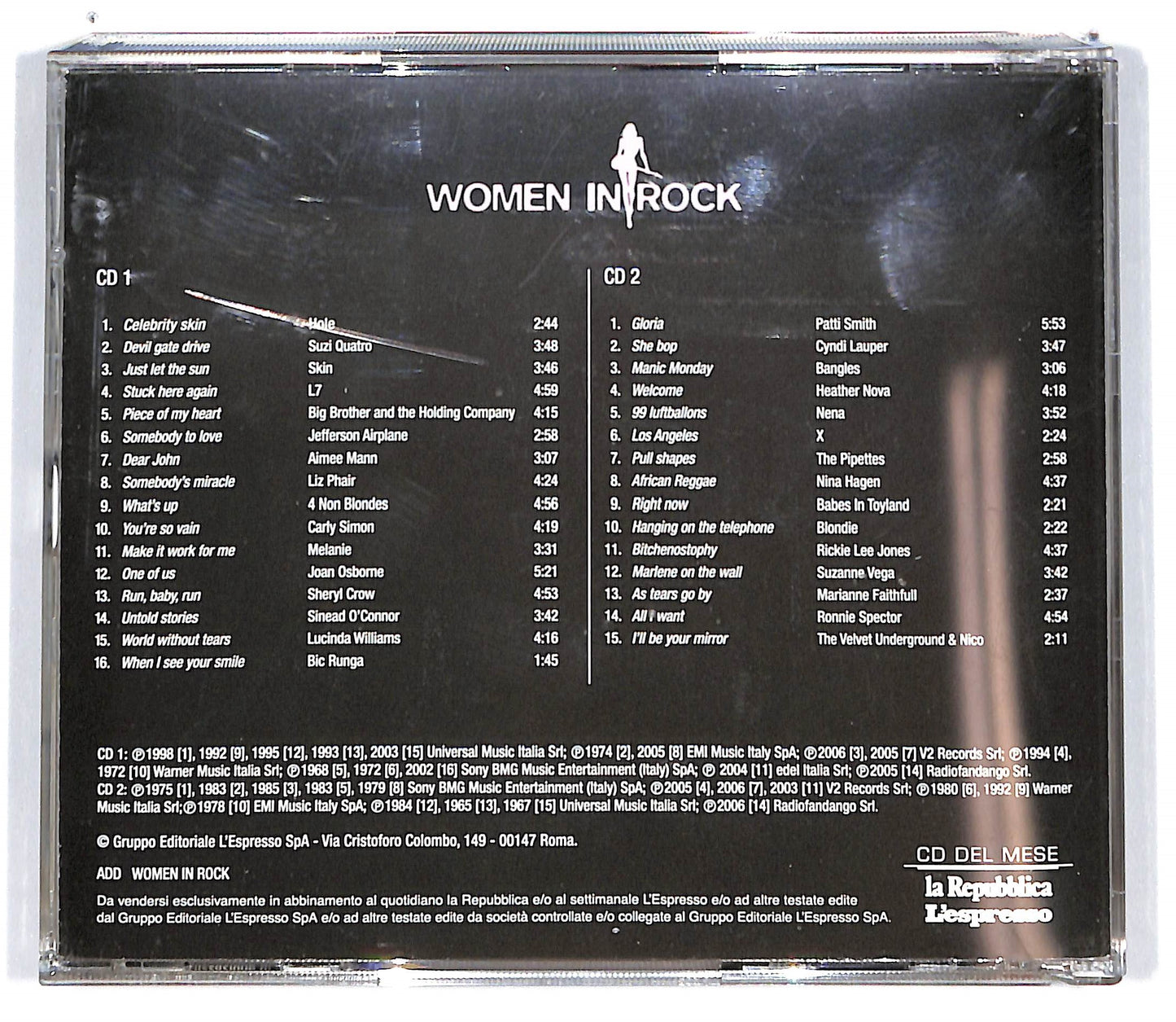 EBOND Various - Women In Rock ( 2 dischi) EDITORIALE CD CD101049