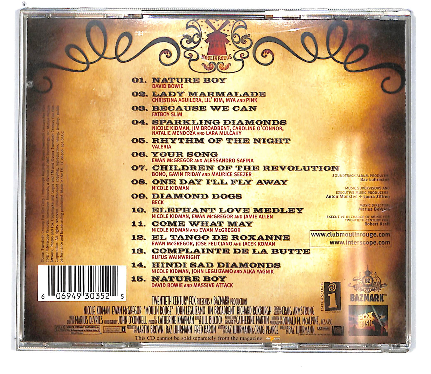 EBOND Various - Moulin Rouge - Music From Baz Luhrmann's Film CD CD101107