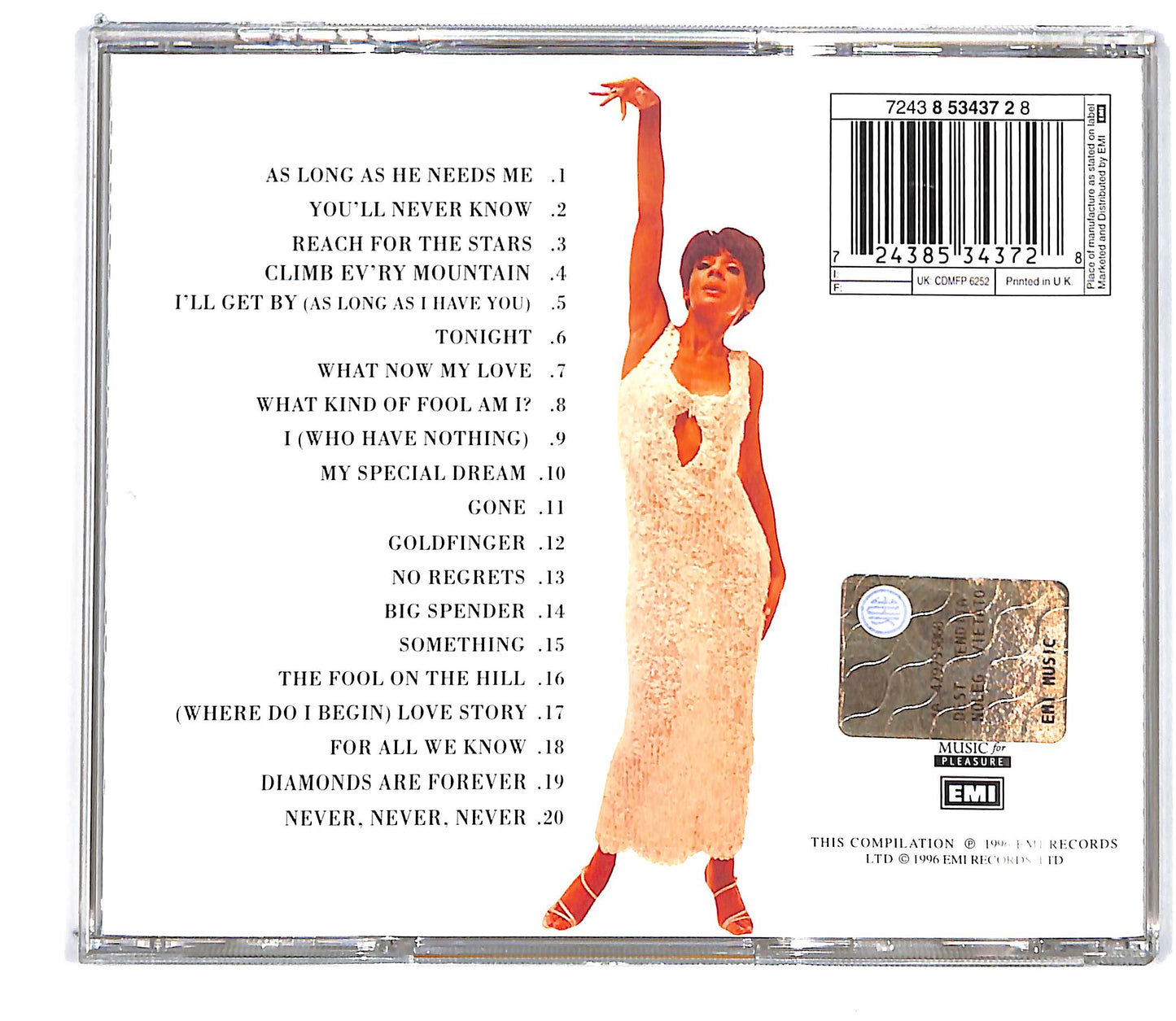 EBOND Shirley Bassey - 20 Of The Best CD CD101110