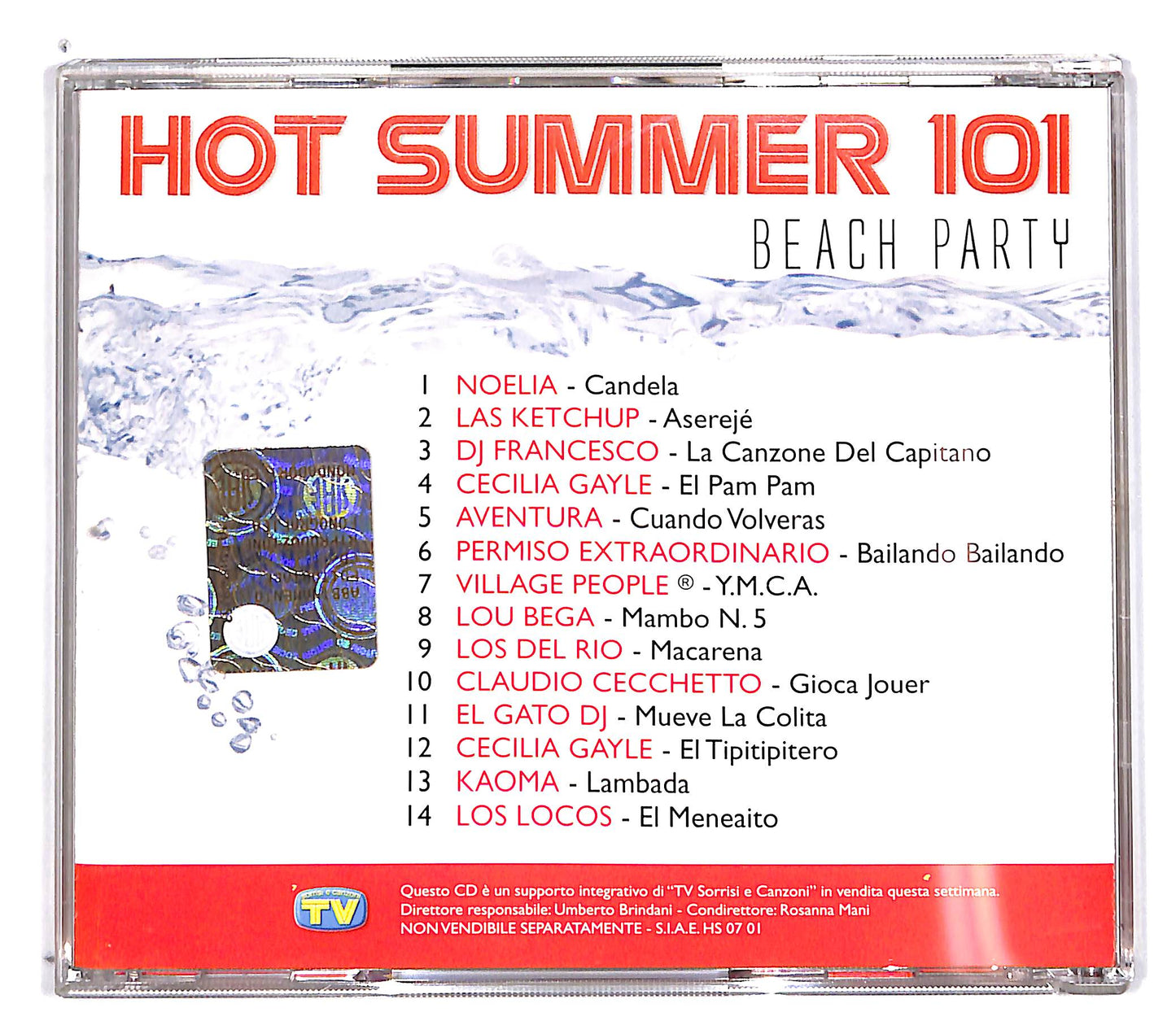 EBOND Various - Hot Summer 101 Beach Party Vol. 1 EDITORIALE CD CD101133