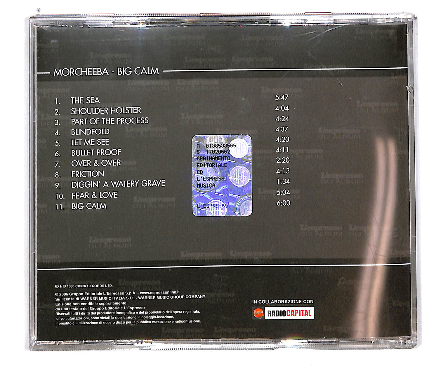 EBOND Morcheeba - Big Calm vol.5 EDITORIALE CD CD101141