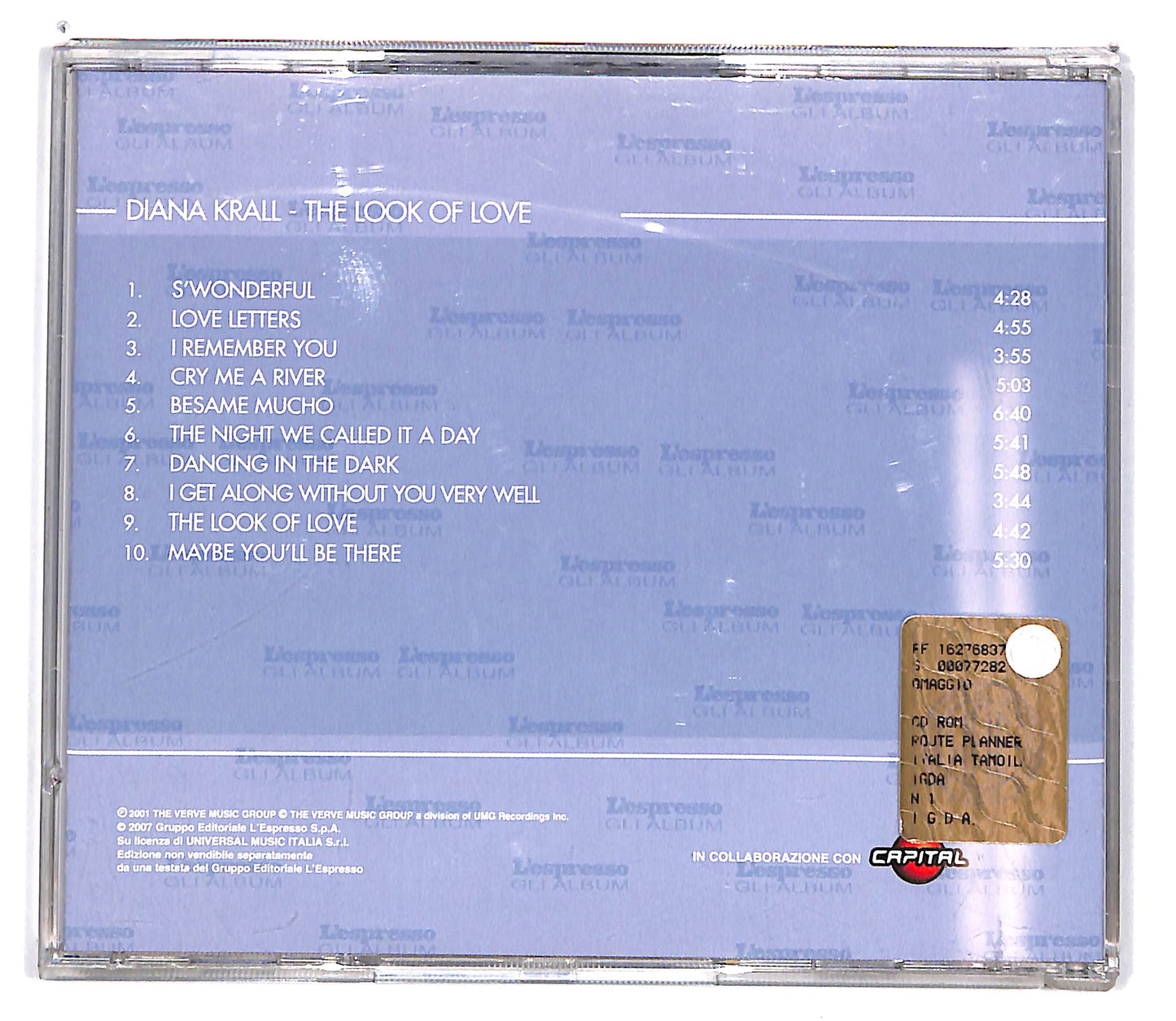 EBOND Diana Krall - The Look Of Love EDITORIALE CD CD101143