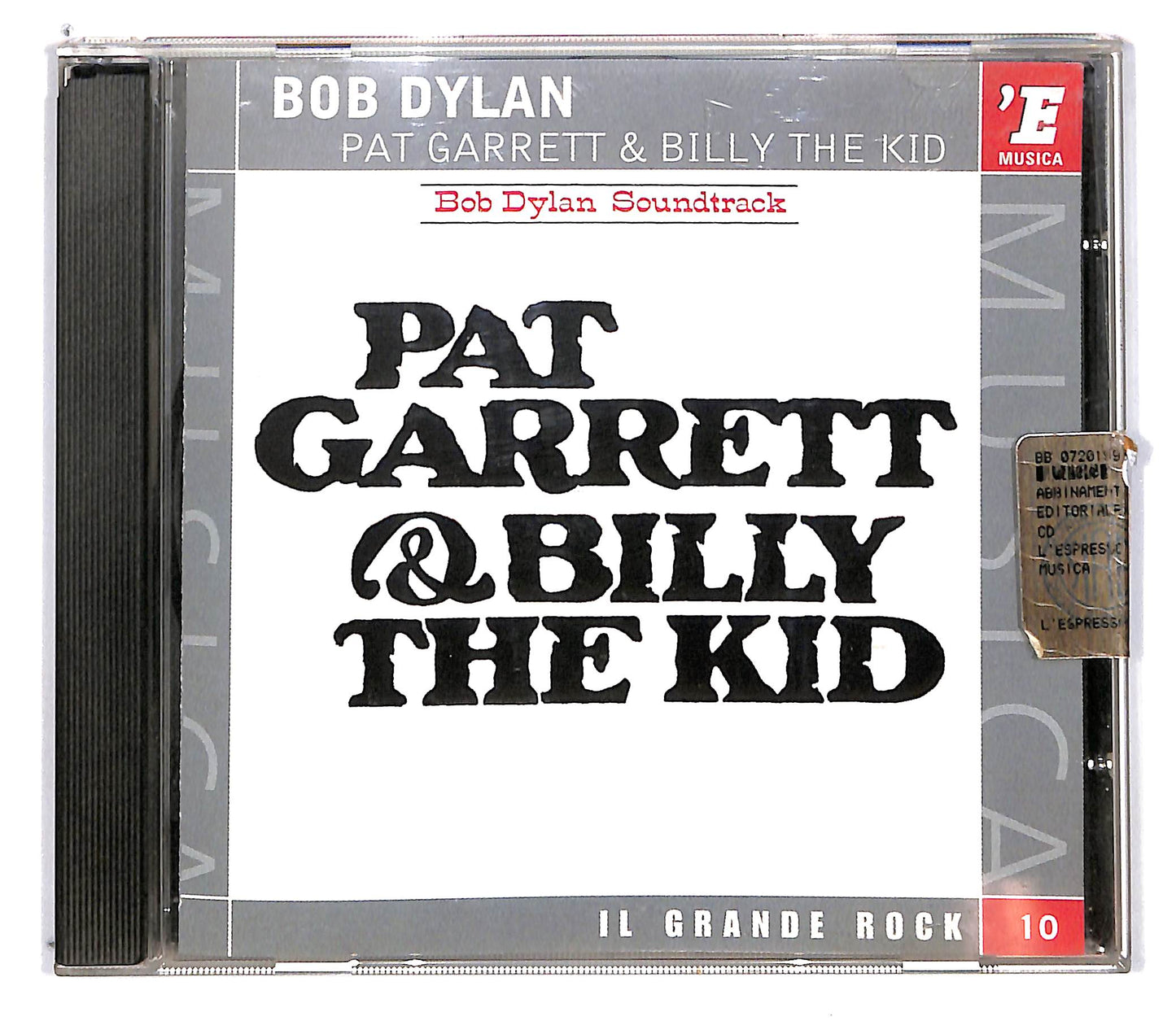 EBOND Bob Dylan - Pat Garrett & Billy The Kid EDITORIALE CD CD101202