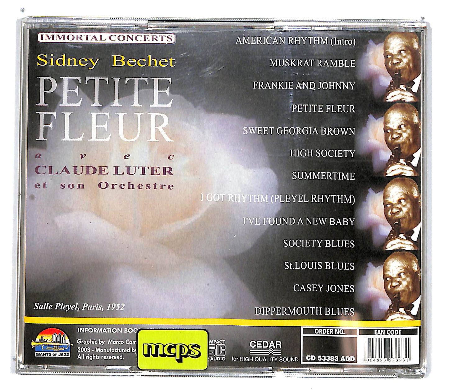 EBOND Sidney Bechet - Petite Fleur CD CD101210