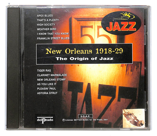 EBOND Various - New Orleans 1918-29 The Origin Of Jazz CD CD101214