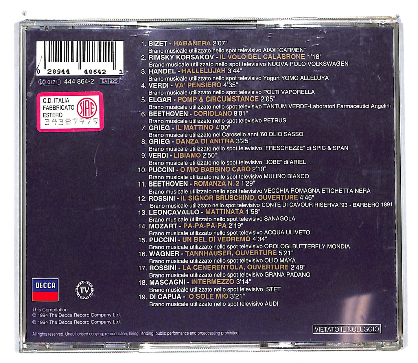 EBOND Various - Top Of The Spot Classic CD CD101235