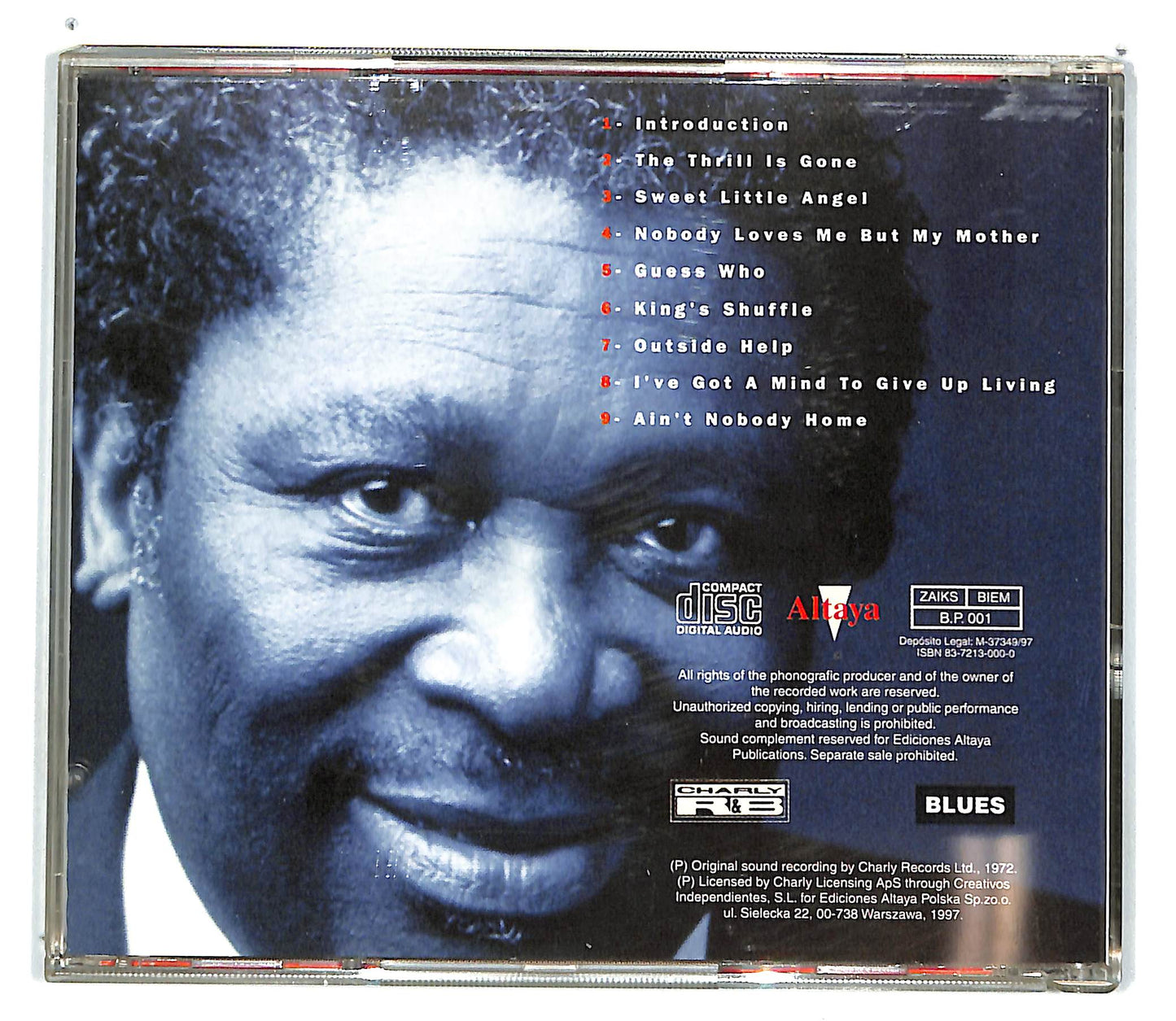 EBOND B.B. King - Kansas City, 1972 CD CD101302