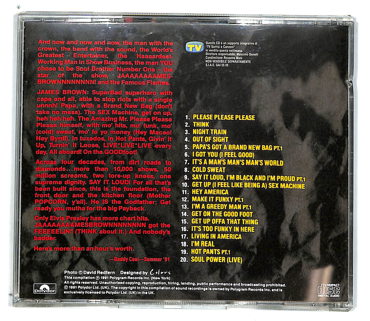 EBOND James Brown - Sex Machine The Very Best Of James Brown CD CD101303