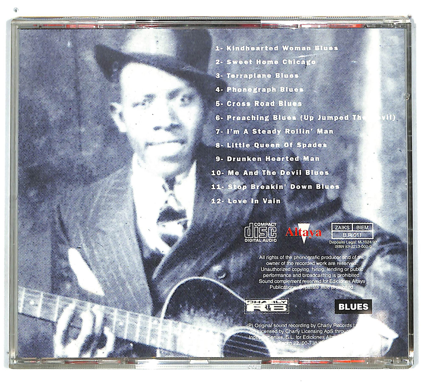 EBOND Robert Johnson - The Legendary Blues Singer CD CD101306