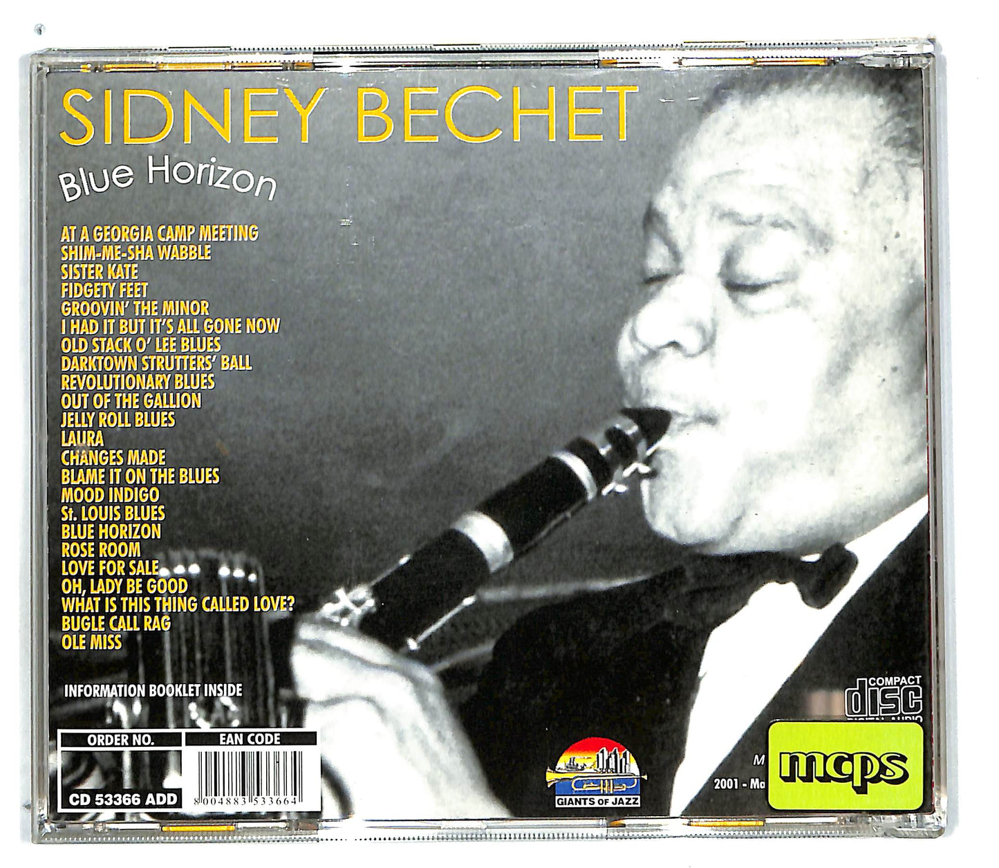EBOND Sidney Bechet - Blue Horizon CD CD101320