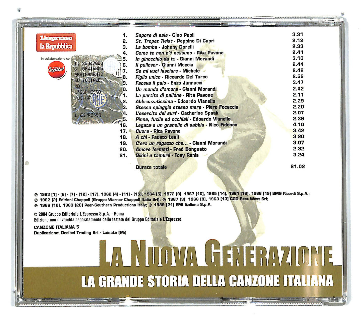 EBOND Various - La Nuova Generazione EDITORIALE CD CD101323