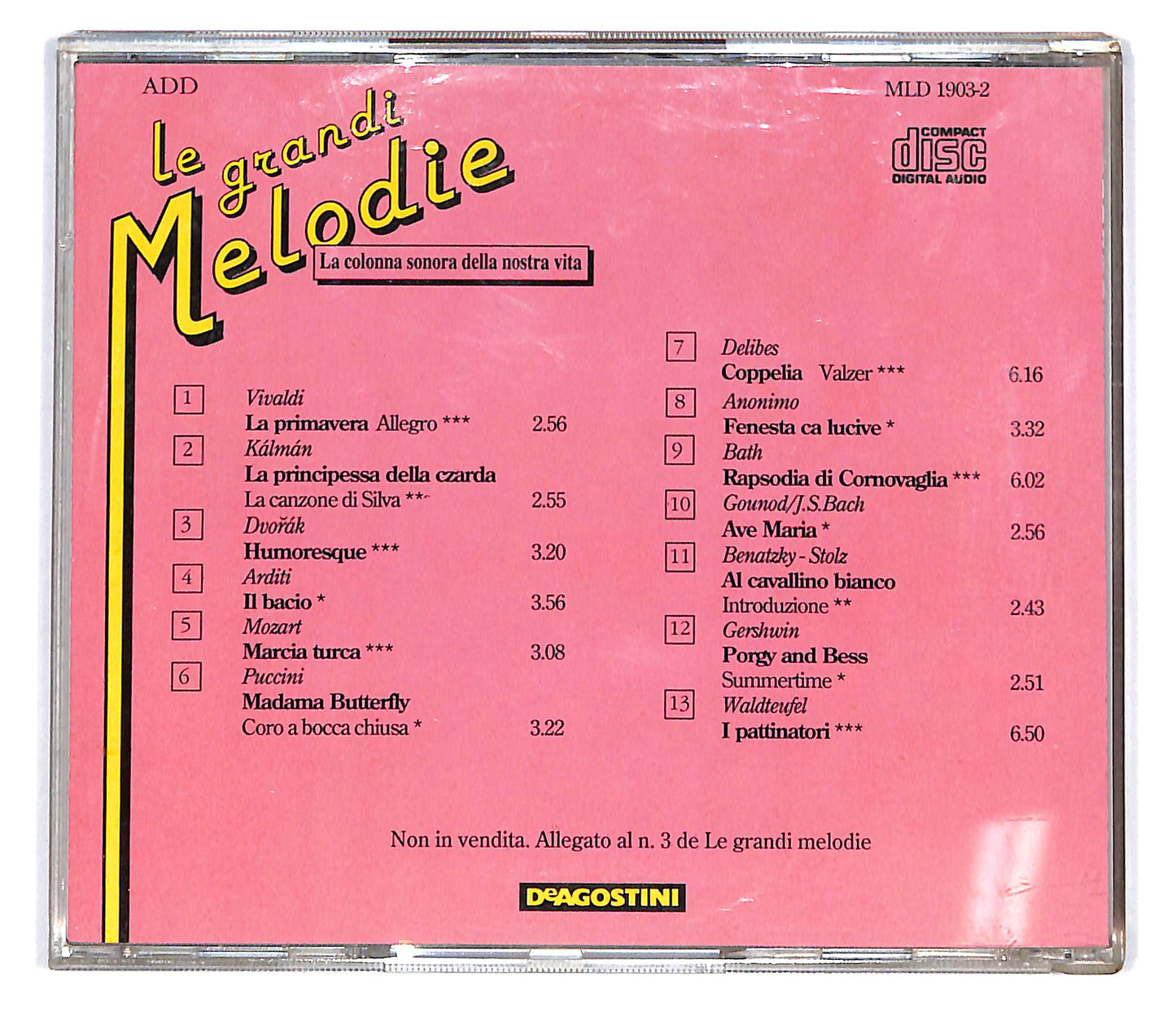 EBOND Various - Le Grandi Melodie vol.3 EDITORIALE CD CD101346