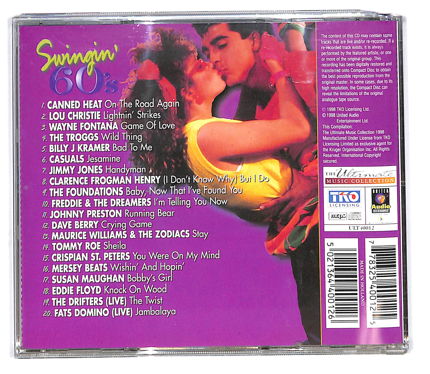 EBOND Various - Swingin' 60's CD CD101359