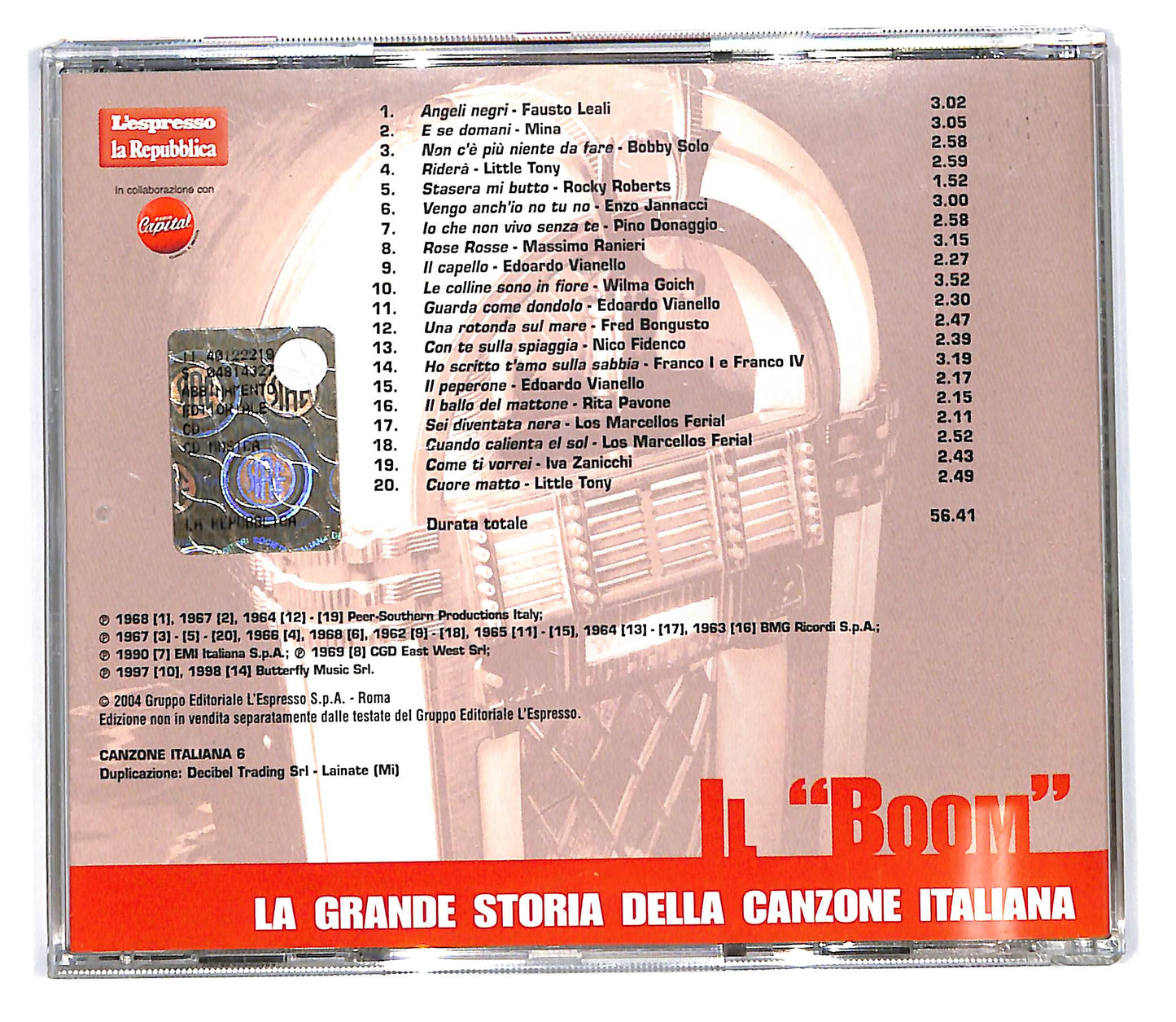 EBOND Various - Il Boom - 6 EDITORIALE CD CD101362