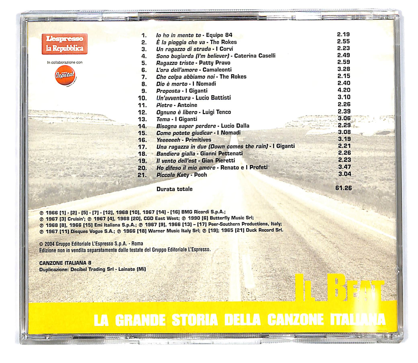 EBOND Various - Il Beat - 8 EDITORIALE CD CD101401