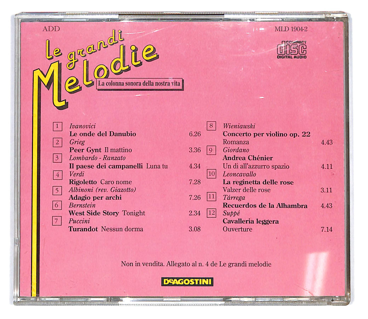 EBOND Various - Le Grandi Melodie vol.4 EDITORIALE CD CD101409