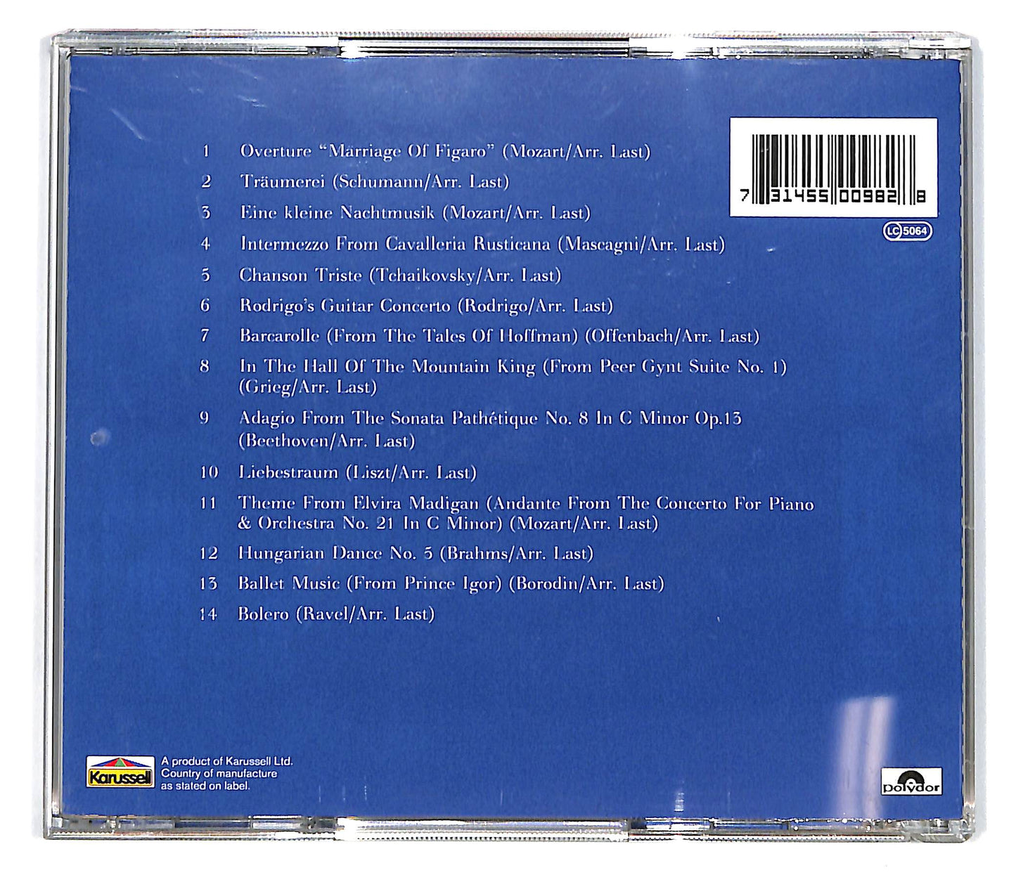 EBOND James Last - Classic Touch CD CD101417