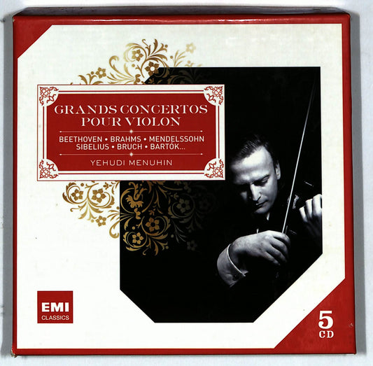 EBOND Yehudi menuhin - Grands Concertos pour Violon ( 5 cd) CD101441