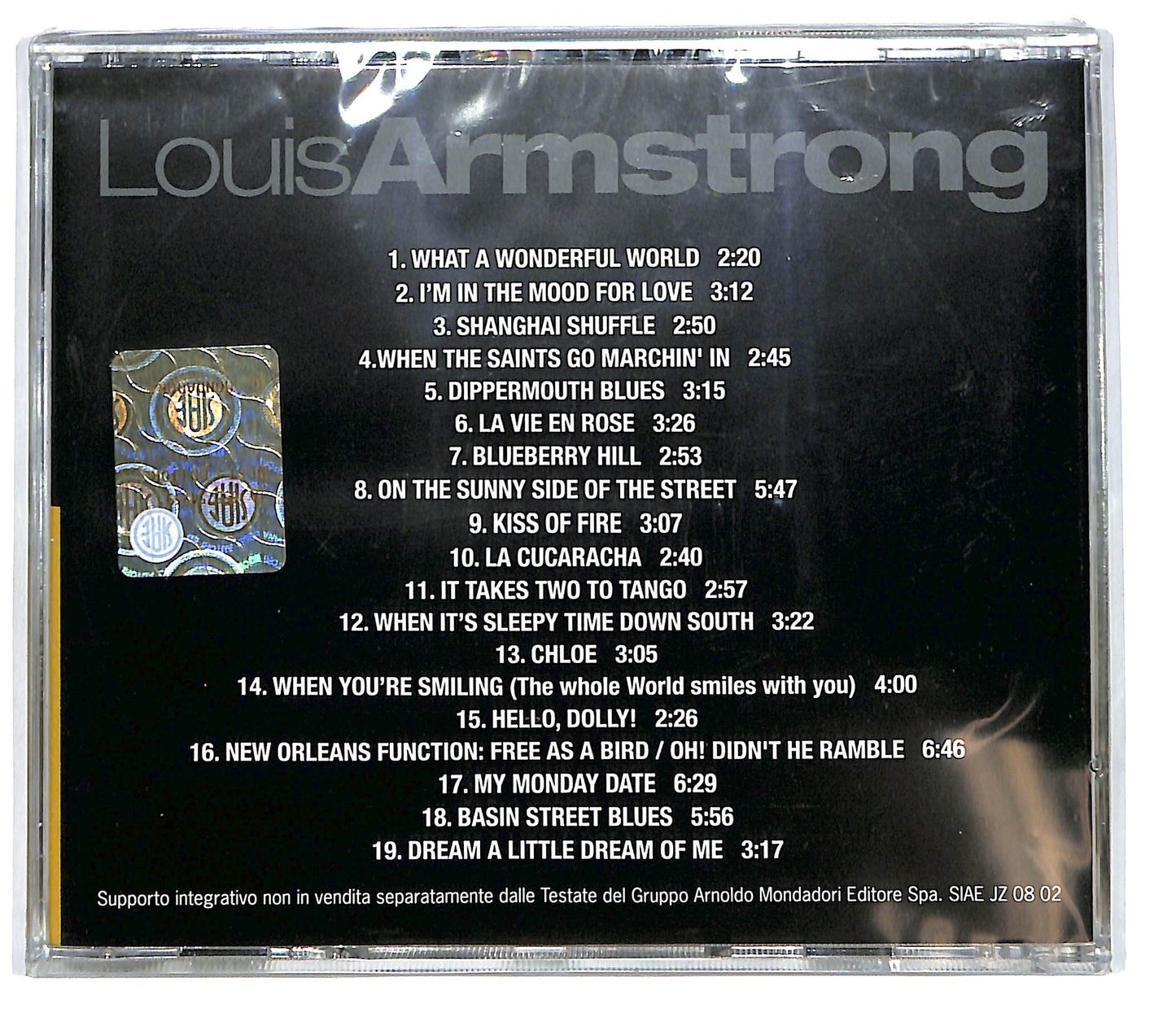 EBOND Louis Armstrong - The Very Best - icone del jazz EDITORIALE CD CD101628
