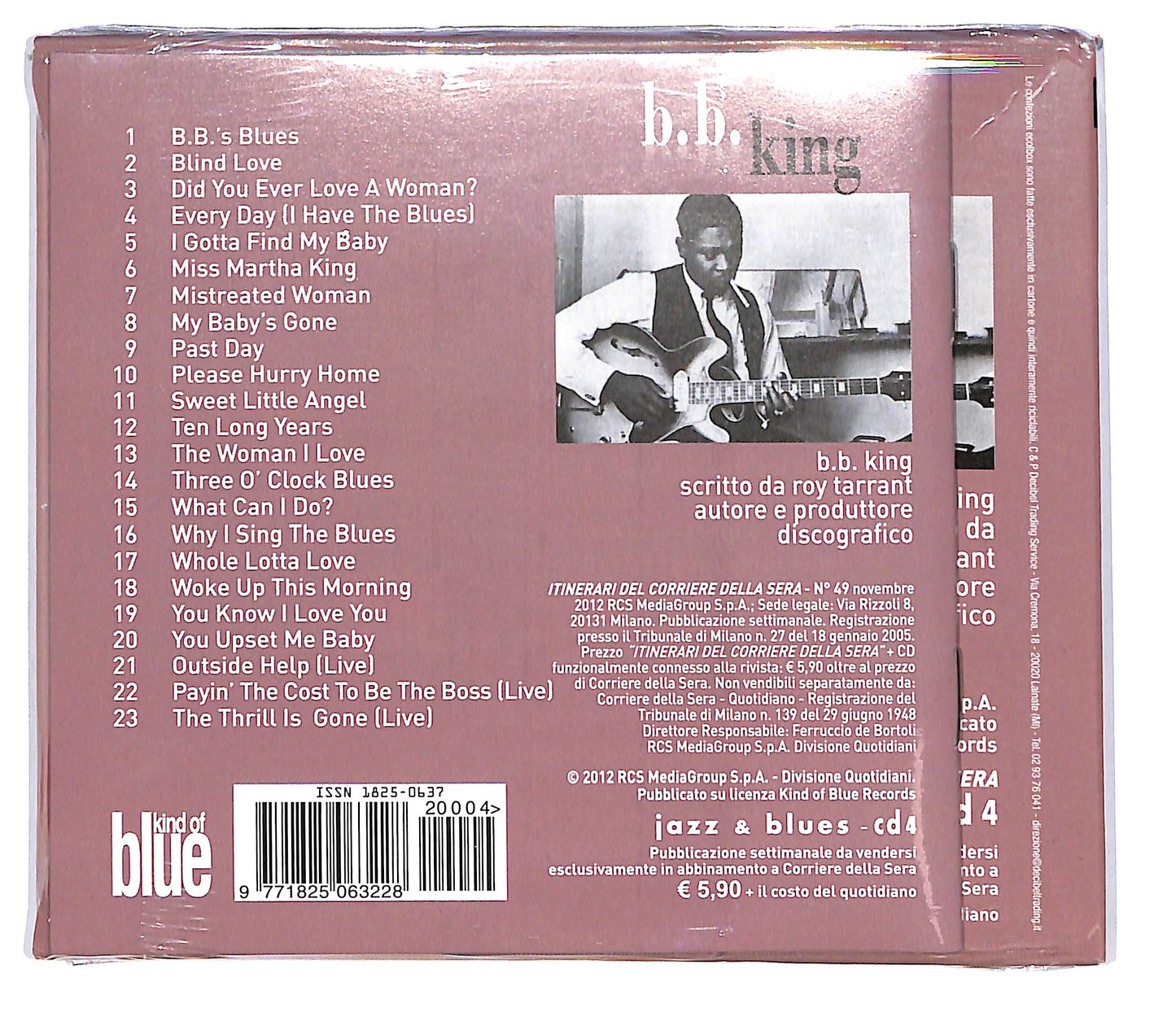 EBOND B.B. King - The Very Best Of vol.5 DIGIPACK EDITORIALE CD CD101701