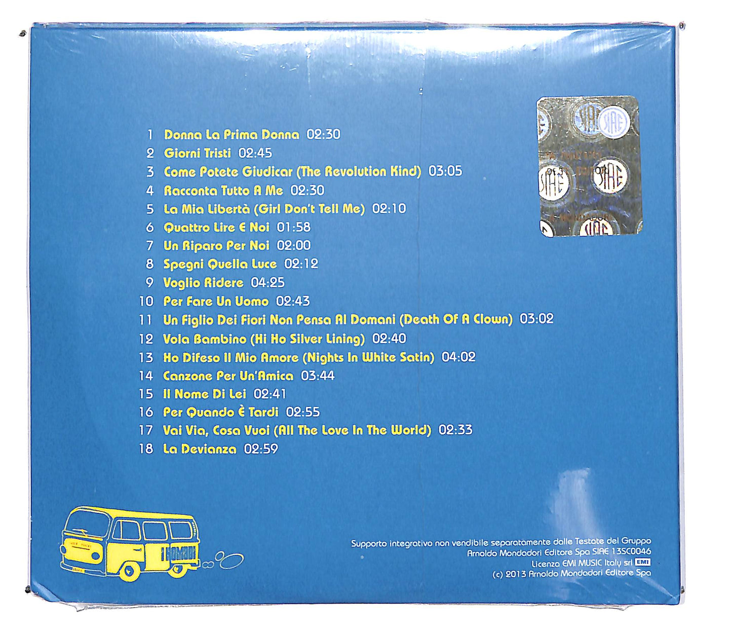 EBOND Nomadi - Tutti I Successi 1965-1978 vol.1 EDITORIALE DIGIPACK CD CD101709