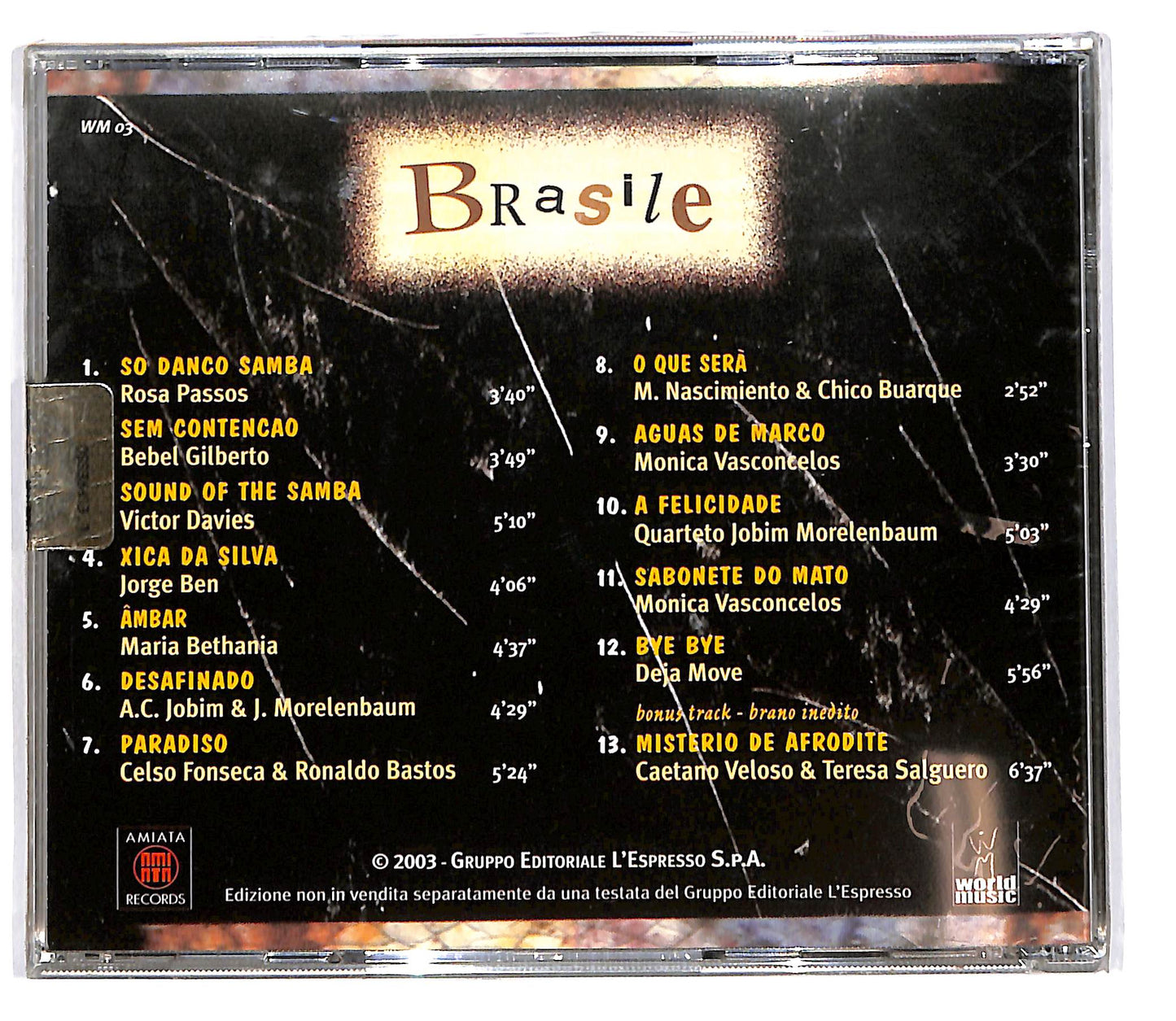 EBOND Various - Brasile vol.3 - world music EDITORIALE CD CD101714