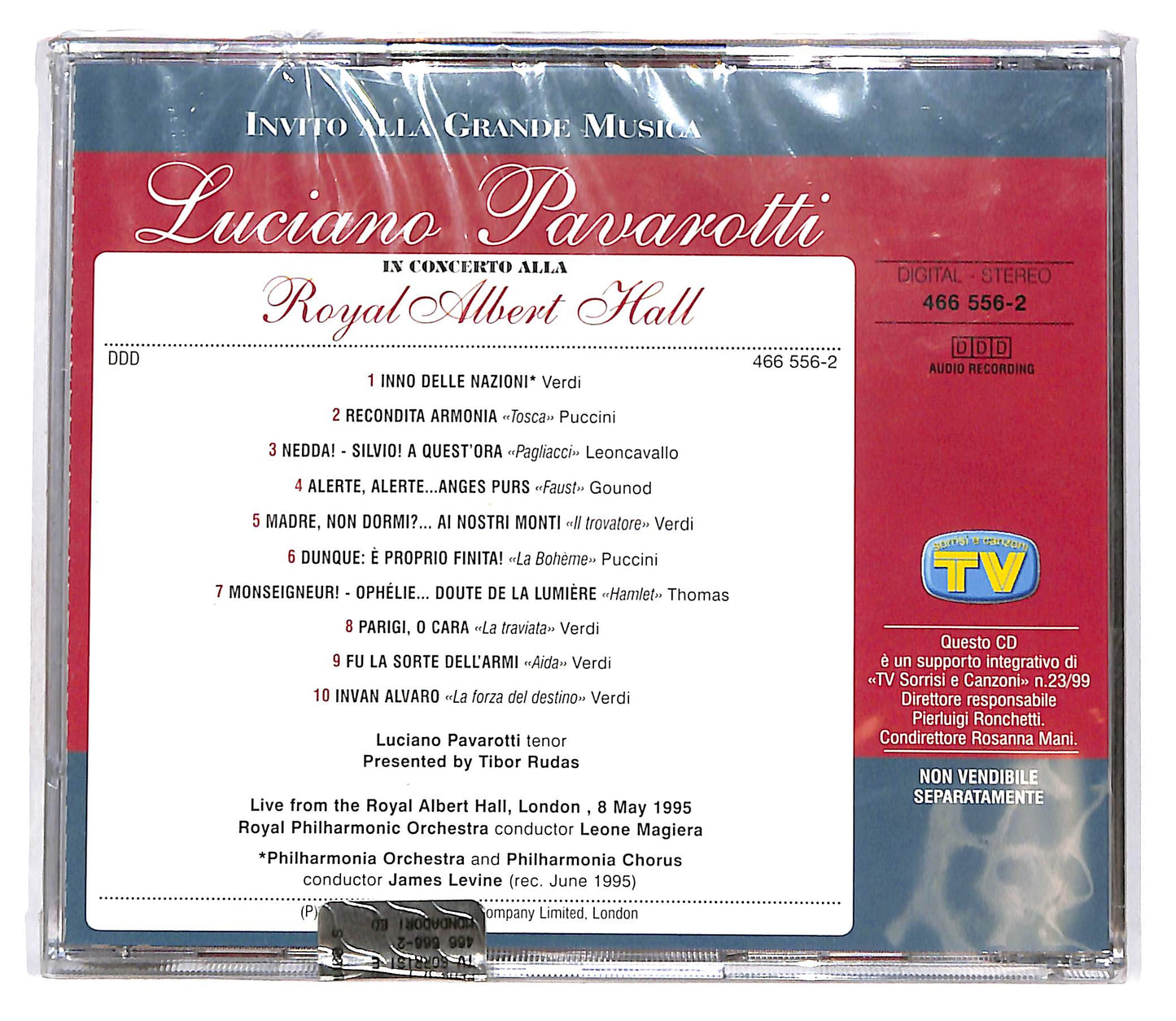 EBOND Luciano Pavarotti - Invito Alla Grande Musica vol 1 EDITORIALE CD CD101737